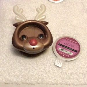 Bath and Bodyworks reindeer car sun visor and 1 ‘Tis the season refill